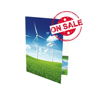 6x9 Presentation folders short run full color